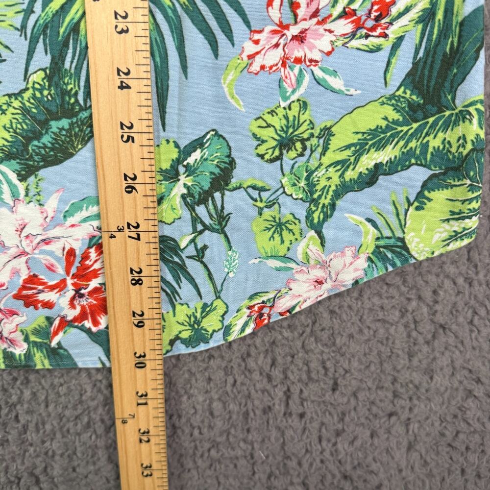 Ralph Lauren Shirt Mens L Floral Hawaiian Aloha Beach Slim Oxford Button OCBD - Picture 7 of 8